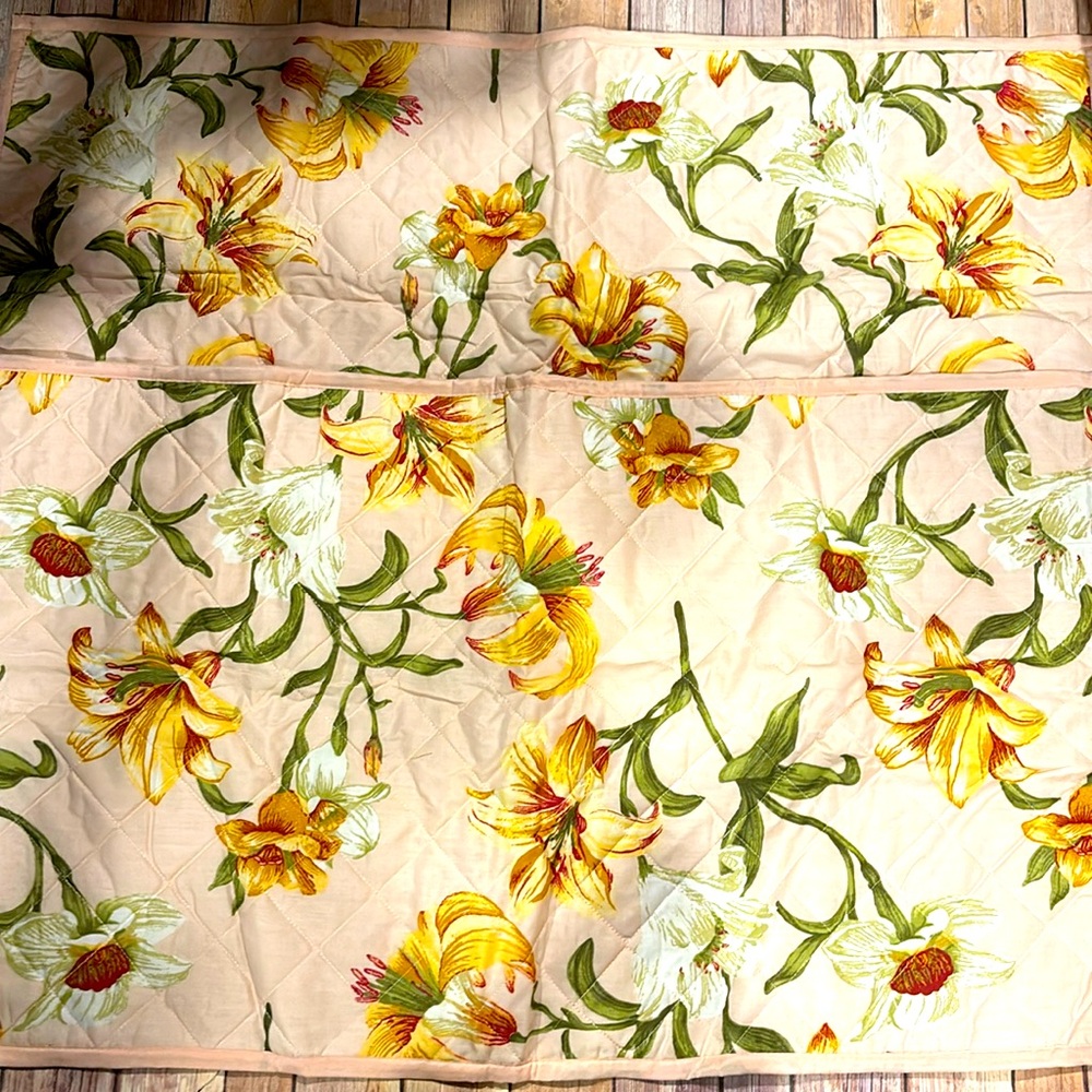 Vintage floral large pillow covers new Florida palm beach vibes